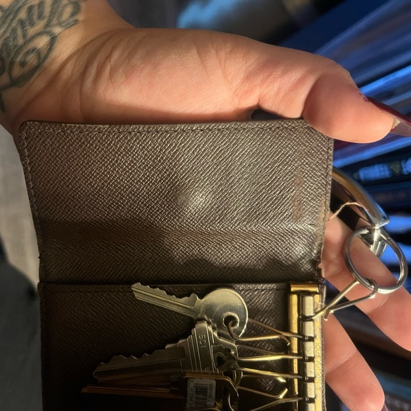 Louis Vuitton 6 Ring Key Holder Damier Ebene - Vintage - Picture 7 of 10